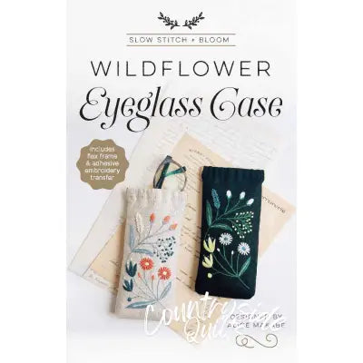 Wildflower Eyeglass Case Kit