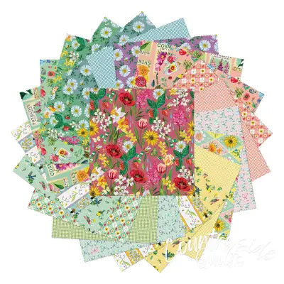 A Wildflower Heart 10in Squares, 42pcs/bundle