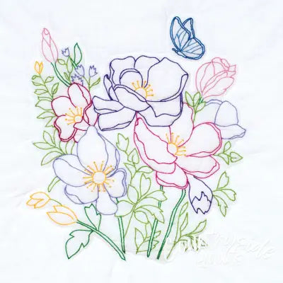 Wildflowers 18in Quilt Squares