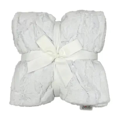 Willow Snow Luxe Cuddle Finished Blankets 60x72