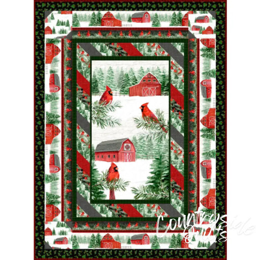 Wilmington Prints - Country Cardinals Quilt Kit 555775555