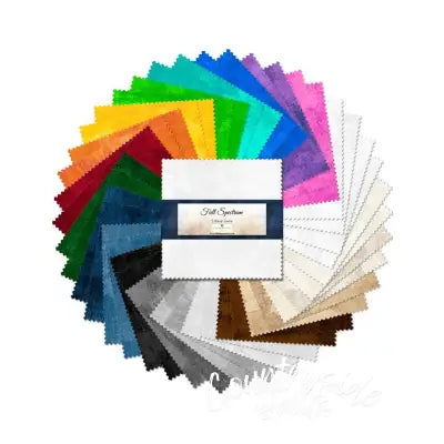Wilmington Prints Full Spectrum 5 inch Charm Pack Pre Cuts