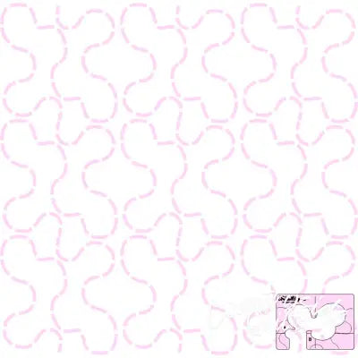 Winding Way Template 3in Low Shank