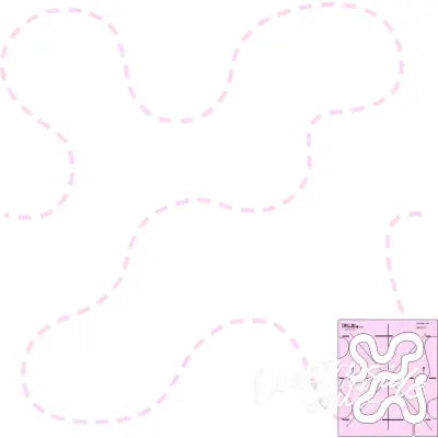 Winding Way Template 5in Original High Shank