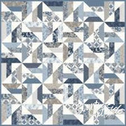 Windmills quilt pattern WMQP001