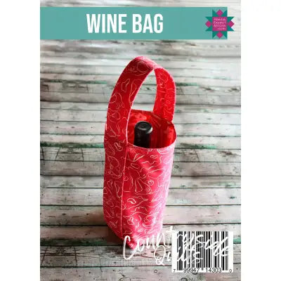 Wine Bag Postcard Pattern