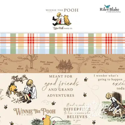 Winnie the Pooh 2.5in Strips, 40pcs/bundle