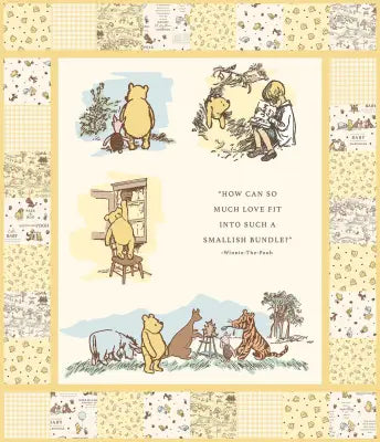 Winnie-the-Pooh Baby Winnie-the-Pooh Baby Panel Quilt