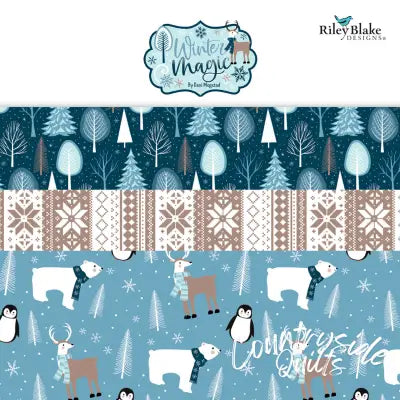 Winter Magic 10in Squares, 42pcs/bundle