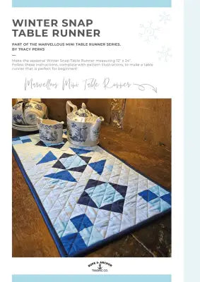 Winter Snap Table Runner
