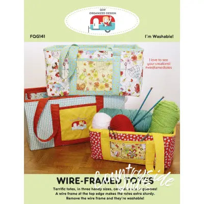 Wire-Framed Totes