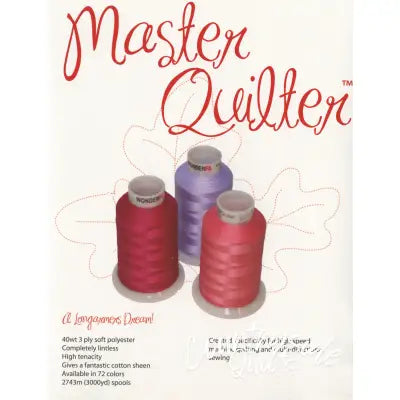WonderFil Real Thread Master Quilter Color Card