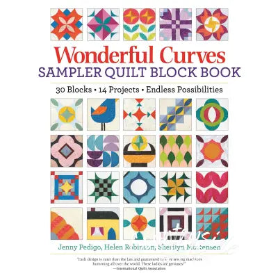 Wonderful Curves Sampler Quilt Block Book