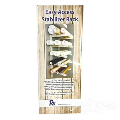 Wooden Stabilizer Rack Whitewashed