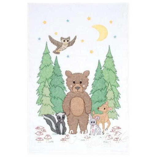 Woodland Bear Crib Quilt Top Baby Quilts 815553