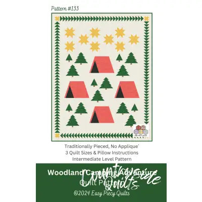 Woodland Camping Adventure Quilt Pattern