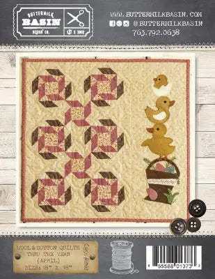 Wool & Cotton Quilts thru the Year April