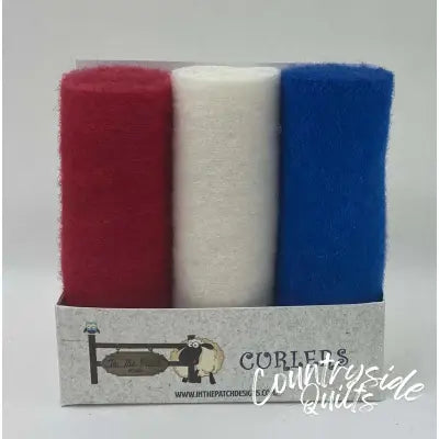 Wool Curlers 4in X 16in Freedom