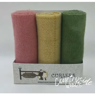 Wool Curlers 4in X 16in Peaches