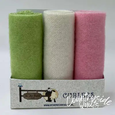 Wool Curlers 4in x 16in Shabby Chic