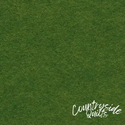 Wool Felt Grassy Meadows 12in x 18in