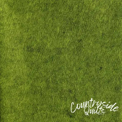 Wool Felt Gremlin Green 36in x 36in