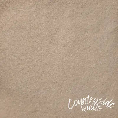 Wool Felt Mummy Brown 12in x 18in