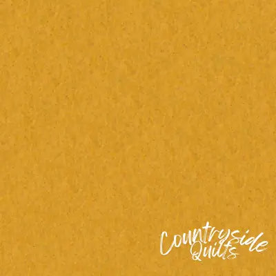 Wool Felt Old Gold 36in x 36in