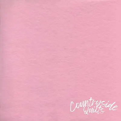 Wool Felt Pink 12in x 18in
