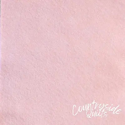 Wool Felt Pink Sweetness 36in x 36in