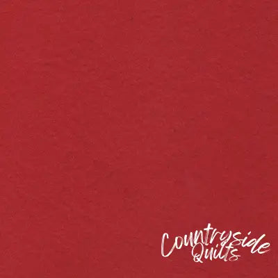 Wool Felt Red 12in x 18in