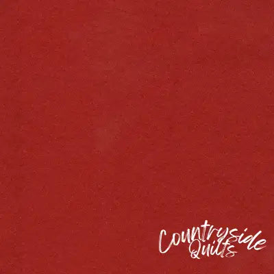 Wool Felt Rockin Red 36in x 36in