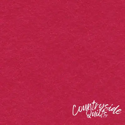 Wool Felt Strawberry Dream 36in x 36in