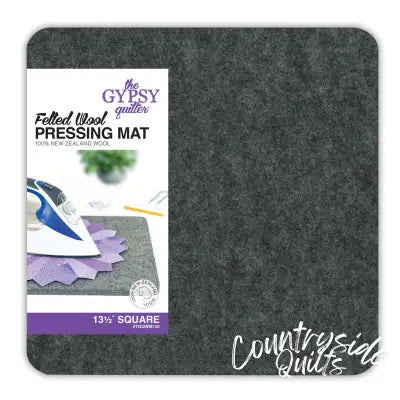 Wool Pressing Mat 13-1/2in x 13-1/2in x 1/2in Thick