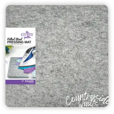 Wool Pressing Mat 17in x 17in x 1/2in Thick