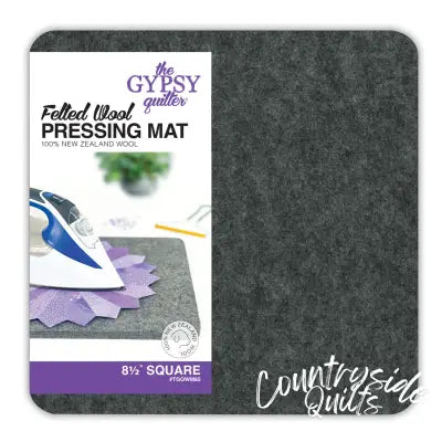 Wool Pressing Mat 8-1/2in x 8-1/2in x 1/2in Thick