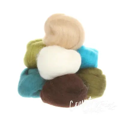 Wool Roving Asst Chic
