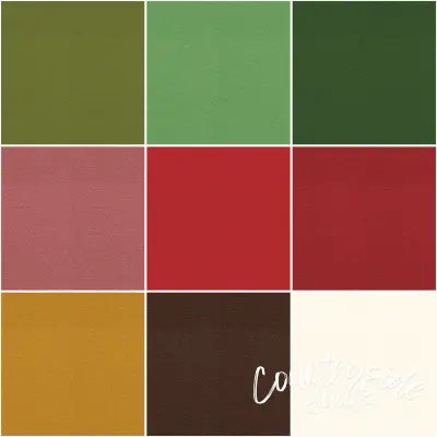 Wool Winter 10in Squares, 9pcs/bundle