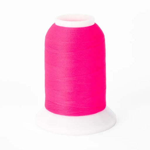 Woolly Nylon #292 - Fluorescent Pink Mini Cone Thread