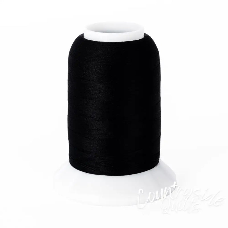 Woolly Nylon #BLK - Black Mini Cone Thread 213-01-BLK
