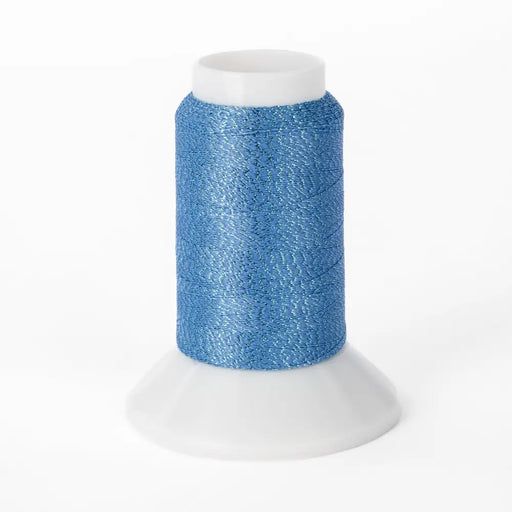 Woolly Nylon Metallic #315 - Light Blue Mini Cone Thread