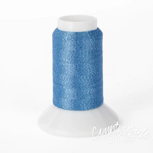Woolly Nylon Metallic #315 - Light Blue Mini Cone Thread