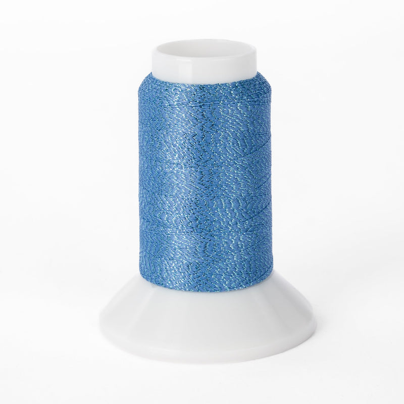 Woolly Nylon Metallic #315 - Light Blue Mini Cone