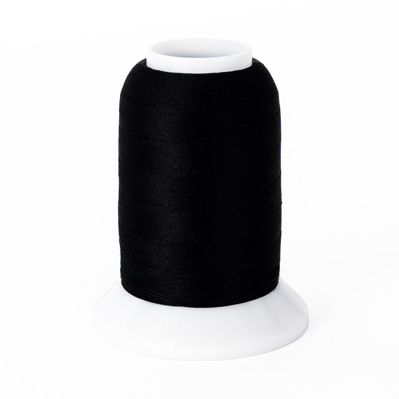 Woolly Nylon #BLK - Black Mini Cone