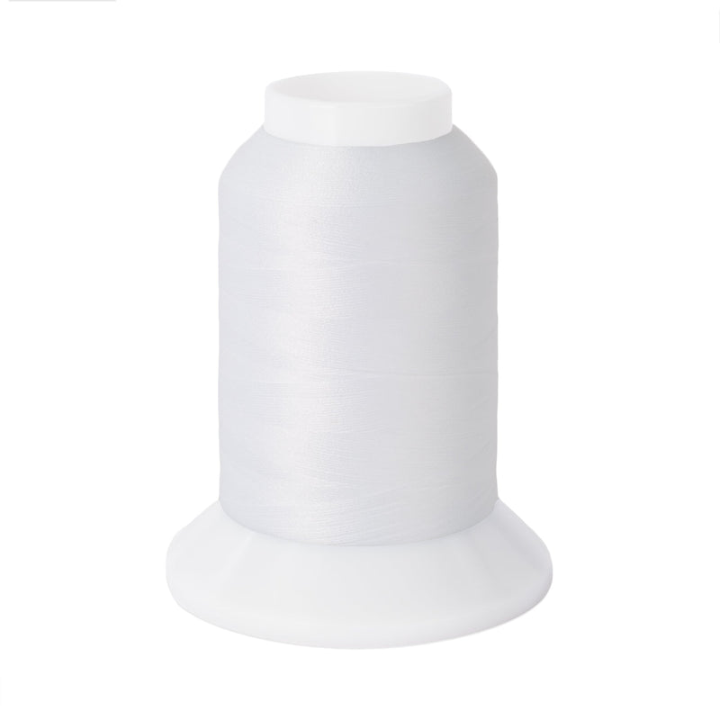 Woolly Nylon #WHT - White Mini Cone