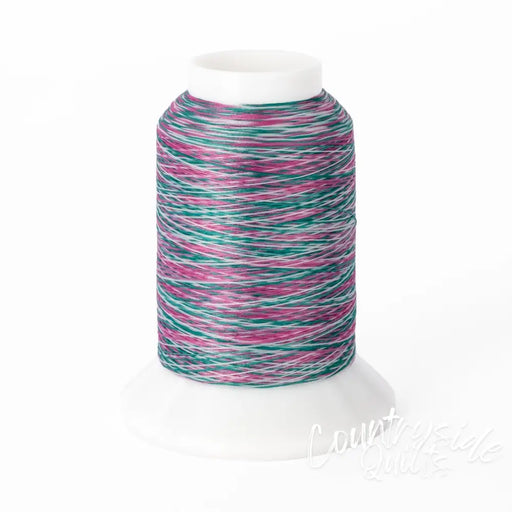 Woolly Nylon #VA101 - Pink & Green Variegated Mini Cone