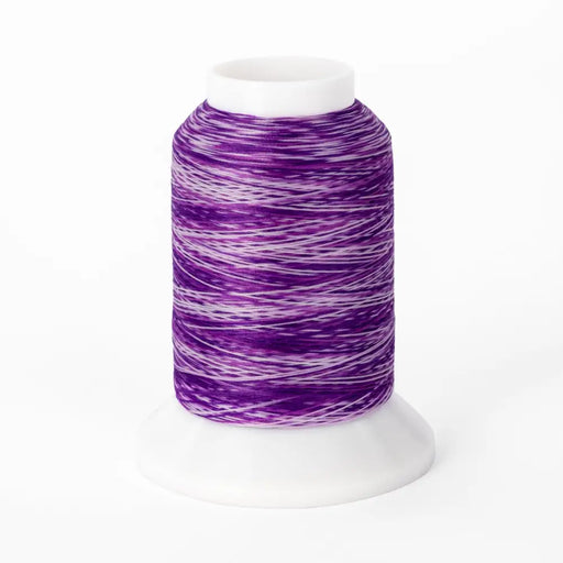 Woolly Nylon #VA106 - Variegated Purple Mini Cone Thread