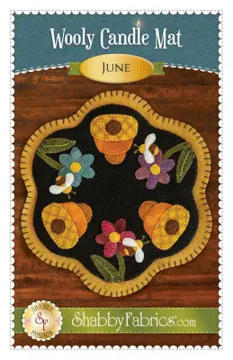 Wooly Candle Mat June