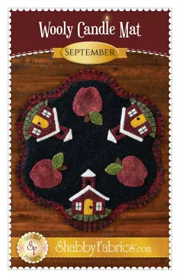 Wooly Candle Mat September
