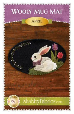 Wooly Mug Mat April